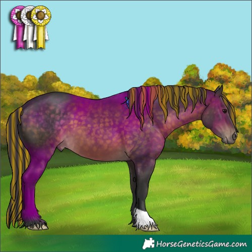 Horse Color:Painted Brown 