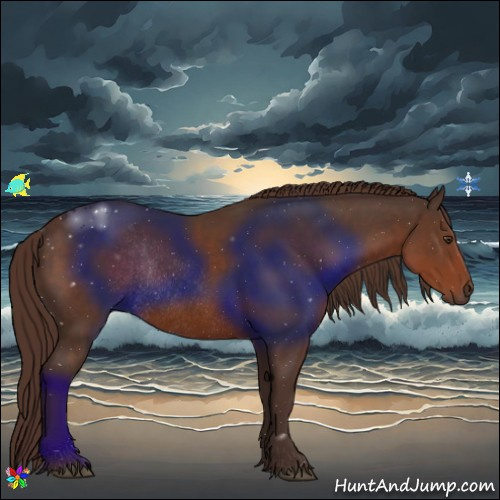 Horse Color:Liver Chestnut Rabicano