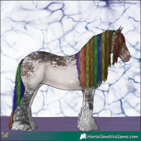 Horse Color:Painted Brown Ice Tobiano 