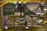 Horse Color:Chocolate Palomino Dun