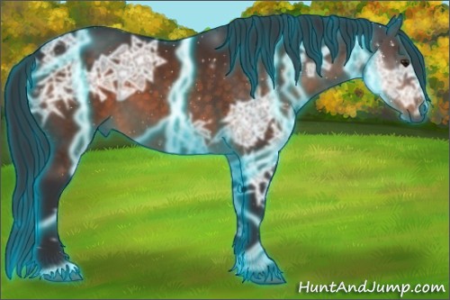 Horse Color:Thunderstruck Brown Ice 