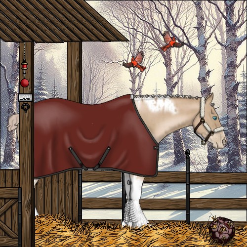 Horse Color:Chocolate Palomino Pearl Tobiano Frame  and Chocolate Palomino Pearl Tobiano Frame 