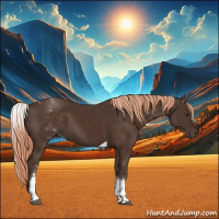 Horse Color:White Spotted Liver Chestnut Tobiano 