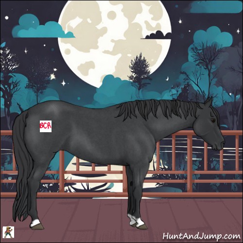 Horse Color:Blue Roan 