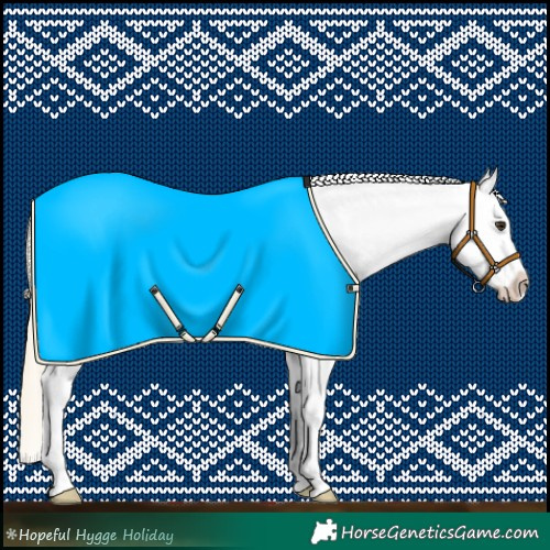 Horse Color:Chestnut Mushroom Splash Appaloosa 