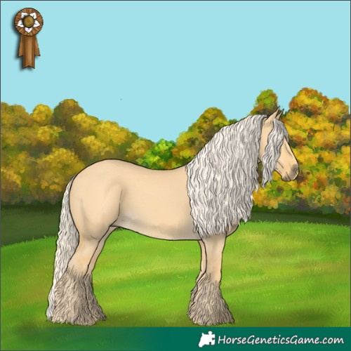 Horse Color:Palomino Dun 