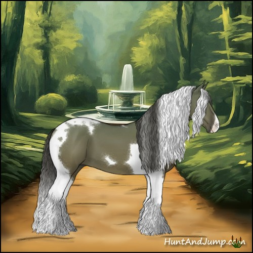 Horse Color:Smoky Grullo Tobiano