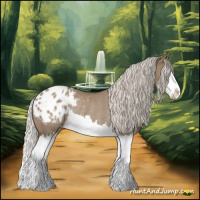 Horse Color:Silver Grullo Sabino Splash Appaloosa Rabicano