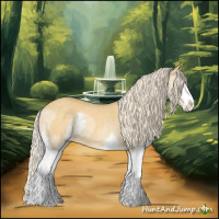 Horse Color:Palomino Dun Sabino Splash Rabicano 