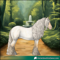 Horse Color:Gold Cream Champagne Roan Dun Rabicano 