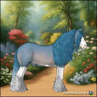 Horse Color:Watercolor Bay Splash