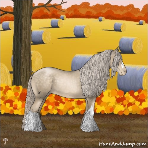 Horse Color:Chocolate Palomino Pearl Mushroom 
