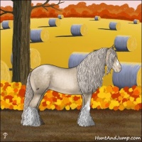 Horse Color:Chocolate Palomino Pearl Mushroom 