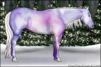 Horse Color:Smoky Creme Ice 