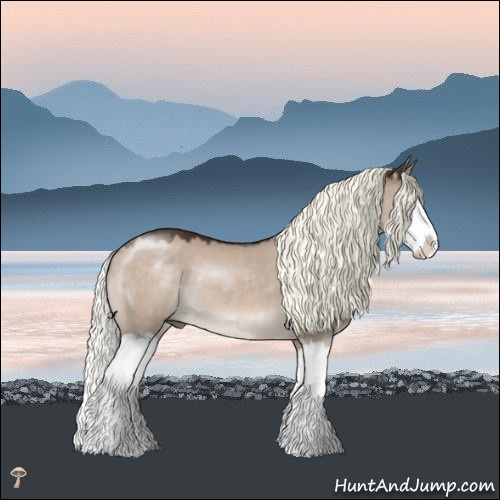 Horse Color:Liver Red Dun Mushroom Splash