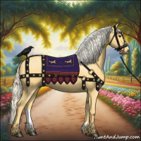 Horse Color:Palomino Roan 