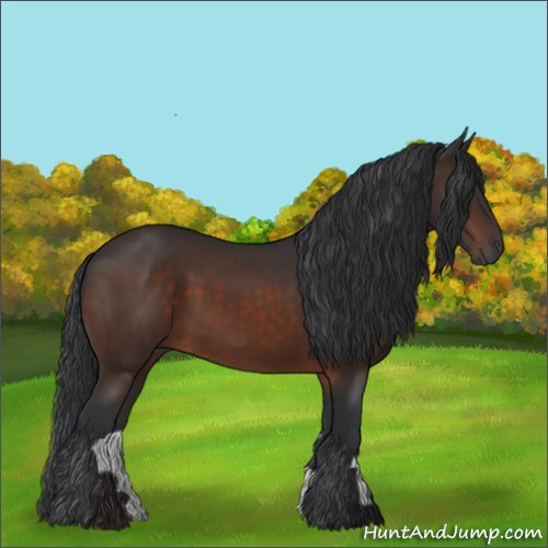Horse Color:Brown 