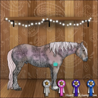 Horse Color:Watercolor Palomino Ice Onyx 