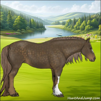 Horse Color:Chocolate Palomino 