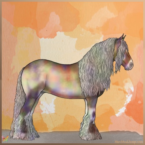 Horse Color:Nacre Silver Brown Onyx