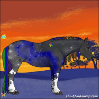 Horse Color:Painted Black 
