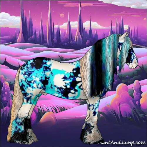 Horse Color:Classic Cream Champagne Pearl Sabino Appaloosa Rabicano 