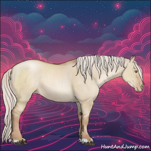 Horse Color:Silver Grullo Pearl 