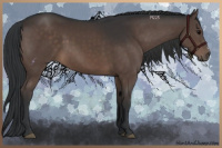 Horse Color:Brown 