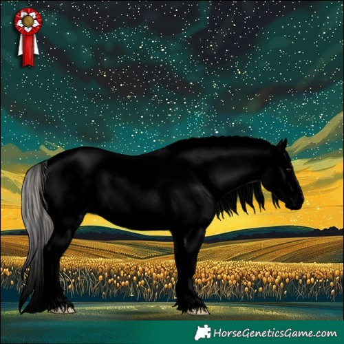 Horse Color:Void White Spotted Silver Brown Ice Dun Sabino Appaloosa 