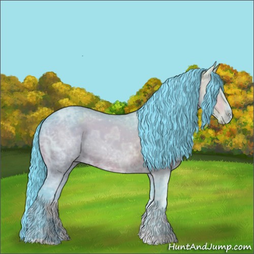Horse Color:Watercolor Brown Ice 