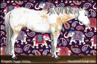 Horse Color:Buckskin Sabino