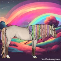 Horse Color:Painted Silver Bay Dun