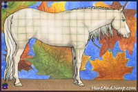 Horse Color:Plaid  Palomino Pearl 