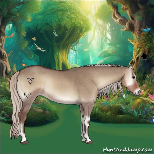 Horse Color:Silver Grullo Onyx 