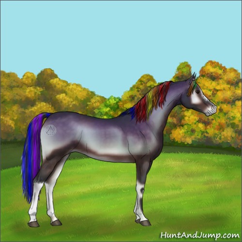 Horse Color:Painted Brown Onyx 