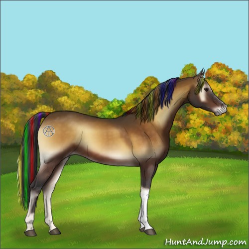 Horse Color:Painted Brown Onyx 
