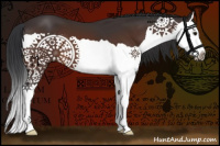 Horse Color:Brown Splash