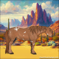 Horse Color:White Spotted Chestnut 