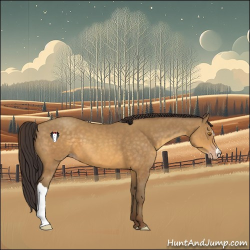 Horse Color:Sable Cream Champagne 
