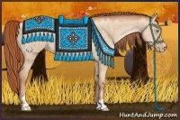 Horse Color:Buckskin Pearl Dun Sabino 