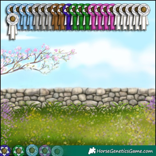 Horse Color:Silver Brown Dun Brindle 