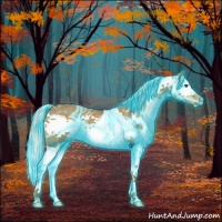Horse Color:Painted Thunderstruck White Spotted Chocolate Palomino Dun Splash 