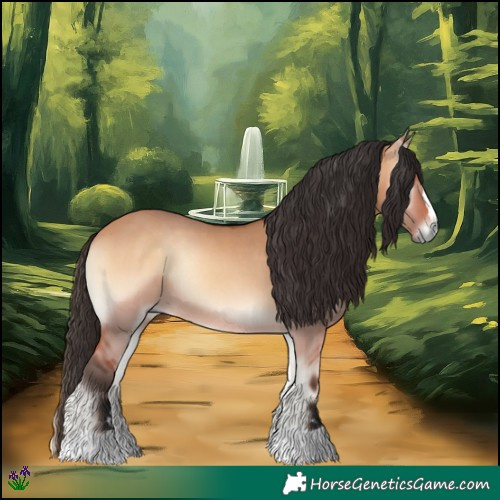 Horse Color:Bay Onyx Rabicano