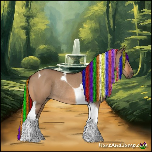 Horse Color:Painted Bay Dun Tobiano Rabicano 