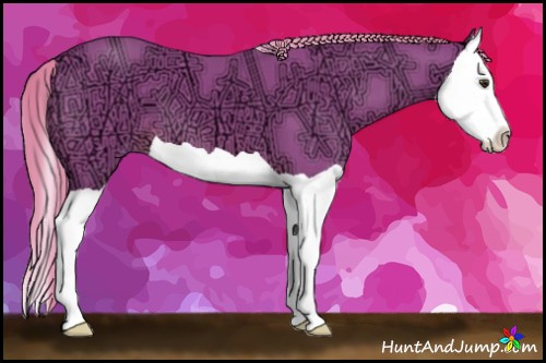 Horse Color:Watercolor Chestnut Ice Splash 