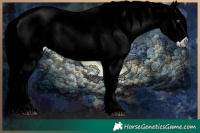 Horse Color:Liver Chestnut Chinchilla Mushroom 