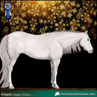 Horse Color:Platinum Chocolate Perlino 