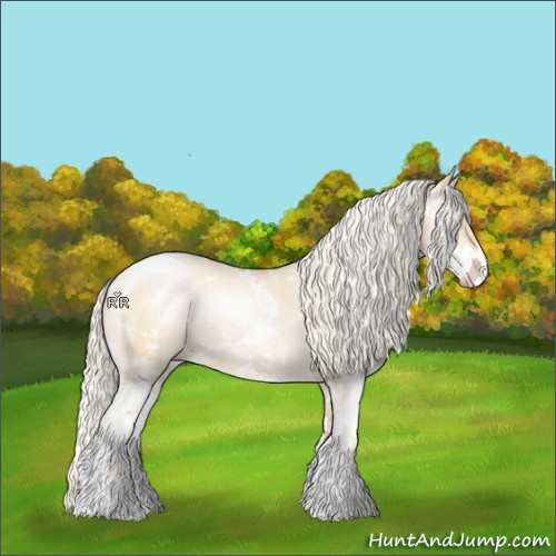 Horse Color:Silver Smoky Grullo Pearl Sabino Rabicano