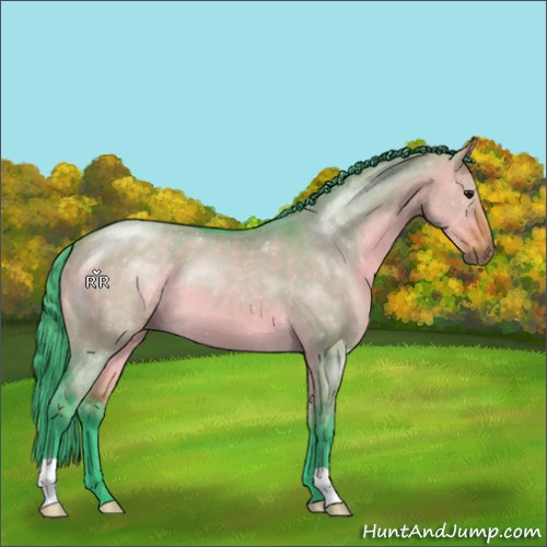 Horse Color:Watercolor Buckskin Dun 