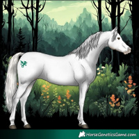 Horse Color:Silver Buckskin Roan Dun Tobiano Varnish 